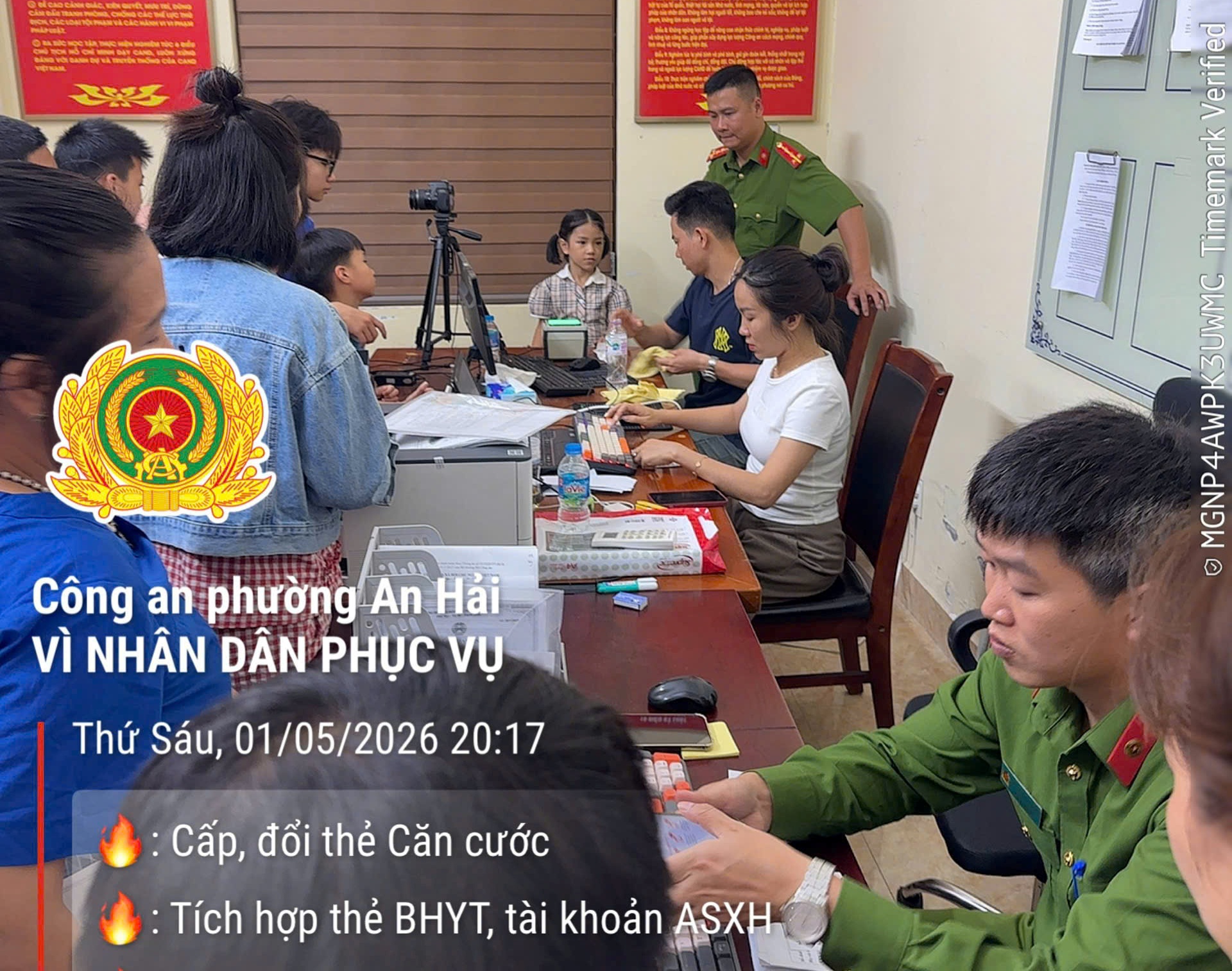 Công an phường An Hải vì Nhân dân phục vụ “3 ca xuyên lễ 30/4 – 01/5”